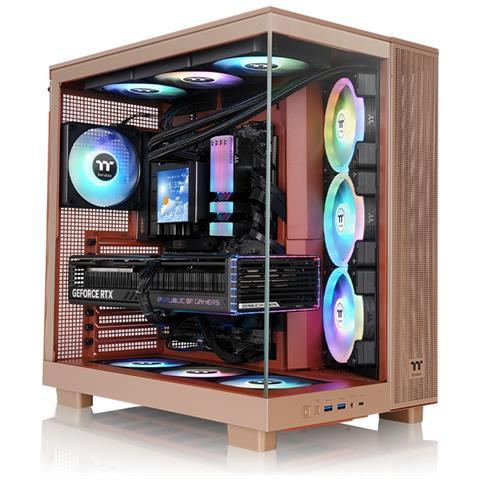 View 380 XL TG ARGB Midi Tower Sabbia - Foto 1