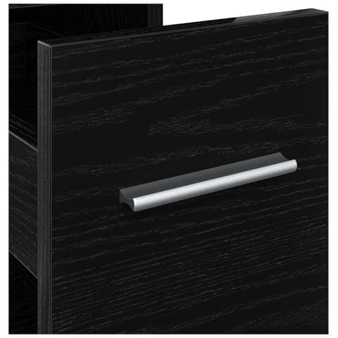 Mobile da bagno slim Rovere nero 22 x 44 x 61.5 cm - Foto 9