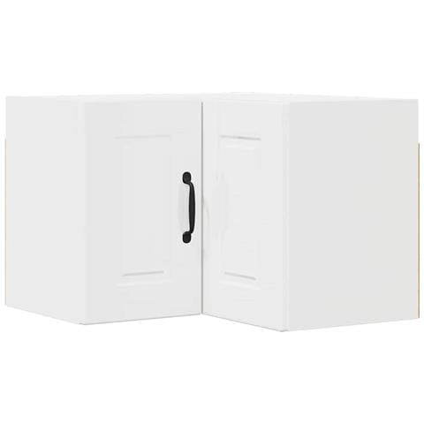 Pensile cucina Bianco Lucido 57 x 57 x 40 cm Legno multistrato - Foto 1