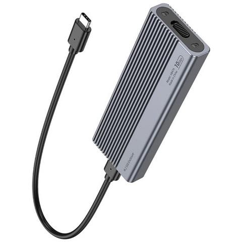 Hoco Contenitore Per M.2 Nvme Ssd Pen Drive Chiavetta Usb-c Fino A 4 Tb In Alluminio - Foto 1