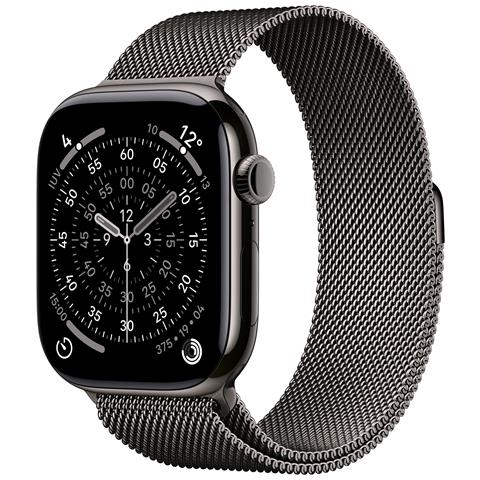 Watch Series 11 GPS + Cellular 46mm Cassa Titanio Ardesia con Loop Milanese Ardesia - M /L - Foto 1