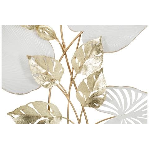 Decorazione In Metallo 3d Fiori 32-multicolore-metallo-52,7x5,7x90,8 Cm - Foto 2