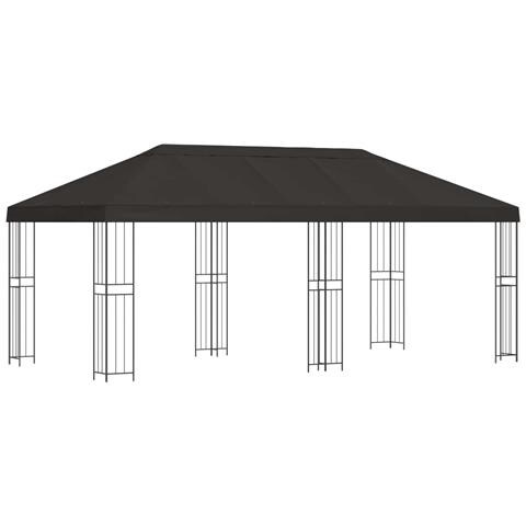 Gazebo con pareti laterali 6 x 3 m Antracite - Foto 1