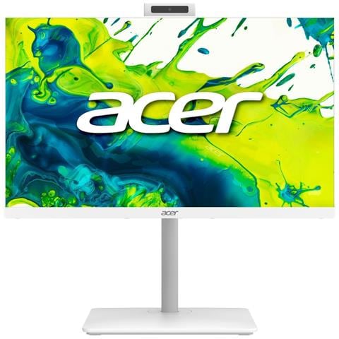 Aspire C27-A Intel Core 5 120U 68,6 cm (27") 1920 x 1080 Pixel PC All-in-one 16 GB DDR4-SDRAM 512 GB SSD Windows 11 Home Wi-Fi 6E (802.11ax) Bianco - Foto 1