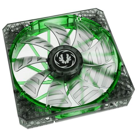 Spectre Pro LED Green 140mm, Ventilatore, Computer case, 14 cm, Verde, Trasparente, LED, Verde - Foto 1