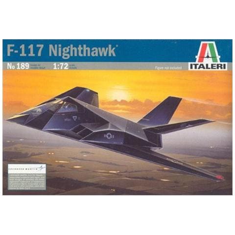 Kit 1:72 Aereo F117 Nighthawk 0189S - Foto 1