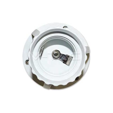 Portalampada E27 Con Sensore Di Movimento Infrarossi 360° Mod. Vt-8005 Sku 4982 Bianco - Foto 2