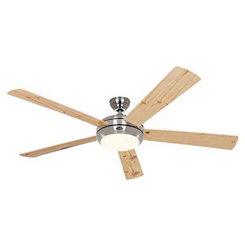 Titanium 162 Con Telecomando, Ventilatore, - Legno Cromato - Foto 1