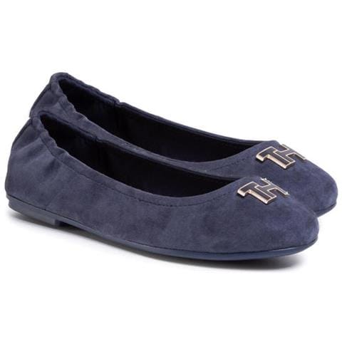 Scarpa Donna Th Hardware Ballerinas Sport / navy Fw0fw04768db9.37 - Foto 1
