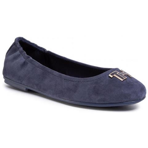 Scarpa Donna Th Hardware Ballerinas Sport / navy Fw0fw04768db9.37 - Foto 2