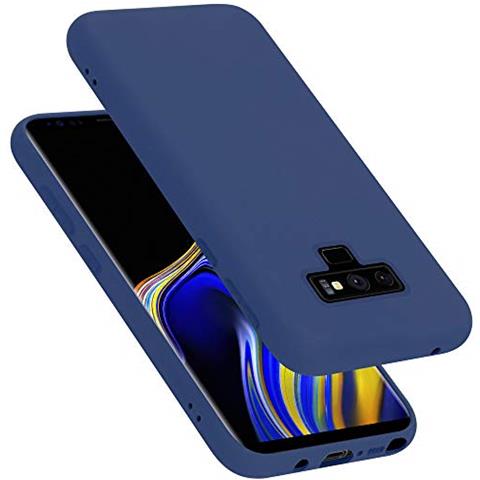 Custodia Compatibile Con Samsung Galaxy Note 9 In Liquid Blu - Coperchio Protettivo In Silicone Tpu Flessibile - Foto 1