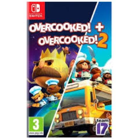 Per Nintendo Switch Overcooked + Overcooked 2 Europa - Foto 1