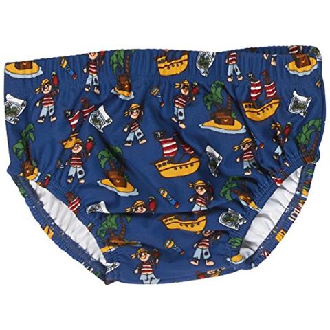Protezione Uv Pannolino Pirateninsel Vestito Da Bagno Pannolino, Blu (blu (originale 900) Taglia Produttore: 62/68 Bimba - Foto 1