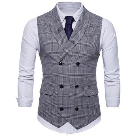 SLOWMOOSE - Abbigliamento Da Uomo Gilet Da Lavoro Primaverile, Giacca  Autunnale Maschile, Abito Casual Con Tasche [ grigio Chiaro / M] - ePRICE