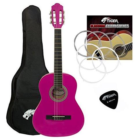Jasmin 14 Dimensioni Classical Guitar Pack - Rosa - Foto 1