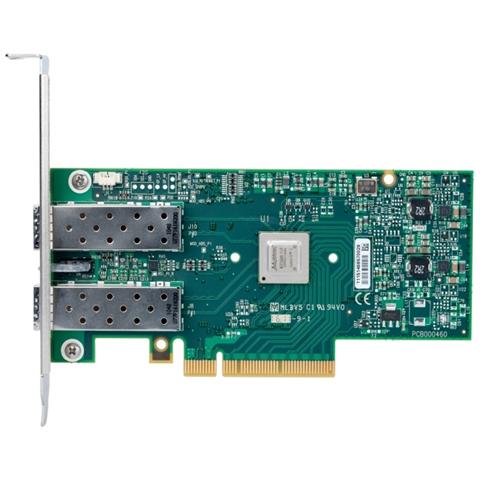 MCX312B-XCCT, Cablato, PCI-E, Fibra, SFP+, IEEE 1588, IEEE 802.1p, IEEE 802.1Q, IEEE 802.3ad, IEEE 802.3ae, IEEE 802.3az, IEEE 802.3ba, TCP, UDP, IP, MPI, OSU MVAPICH, Intel MPI, MS, iSER, NFS RDMA, uDAPL - Foto 1