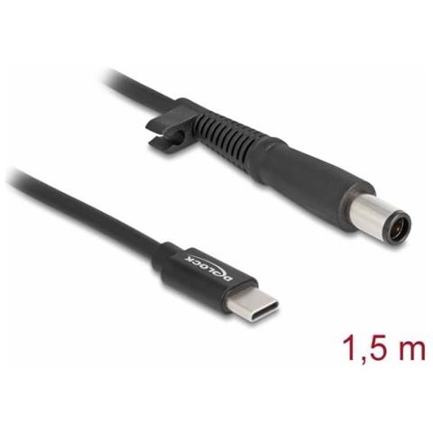 Cavo Di Ricarica Per Notebook Usb Type-c Maschio A Hp 7,4 X 5,0 Mm Maschio - Foto 2