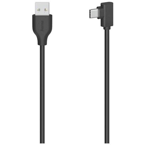 Usb-c-kabel, Usb-c-stecker - Usb-a-stecker, 90°, Usb 2.0, 480 Mbit /s, 0,75m (00200646) - Foto 2