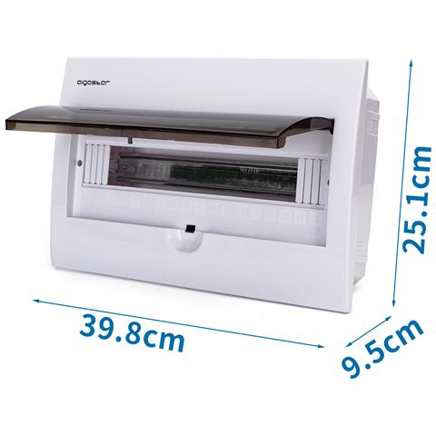 Aigostar Quadro Elettrico Scatola Di Protezione Distribuzione Da Incasso 18 Moduli - Foto 1