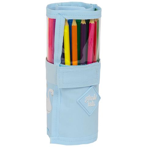 Astuccio Glow Lab Cisnes Pieghevoli Azzurro 7 X 20 X 7 Cm (27 Pezzi) - Foto 1