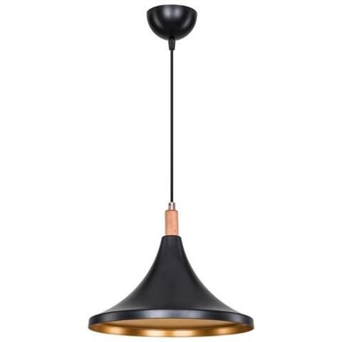 Lampada A Sospensione Kano Nero Oro Asz1564 - Foto 1