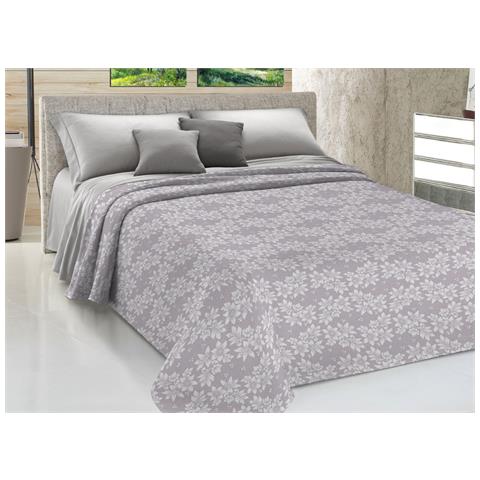 Copriletto Piquet Primavera Estate 100% Cotone Sofia Disegno Olivia 1 Piazza E Mezza Beige - Foto 1