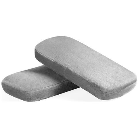 Coppia Di Cuscini Per Braccioli Per Sedie Grey - Foto 1