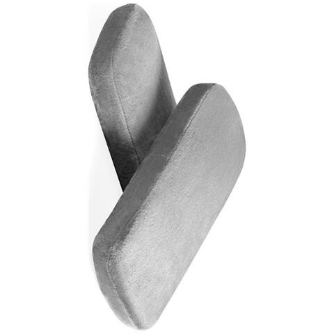 Coppia Di Cuscini Per Braccioli Per Sedie Grey - Foto 2