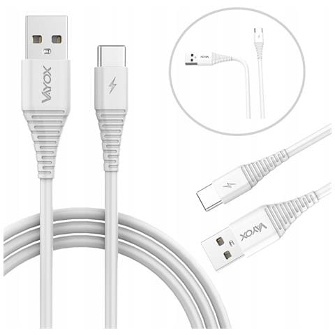 Cavo Da Usb A Usb Tipo C 1m Bianco Va0056 - Foto 1