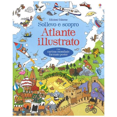 Atlante Illustrato. Ediz. A Colori. Con Carta Geografica Ripiegata - Foto 1