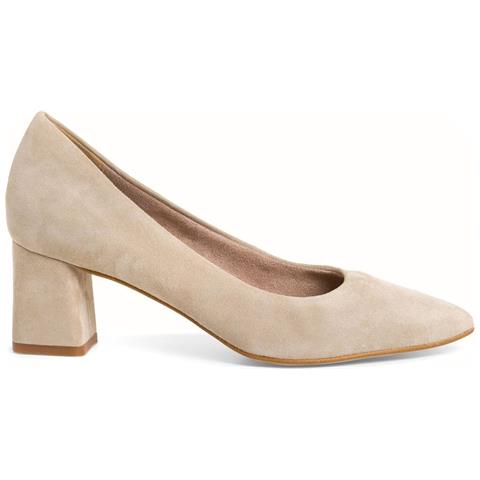 Ivory Classic Closed Pumps High Scarpe Con Tacco Pelle Scarpe Donna Beige Eu 37, 1-22435-41 418 - Foto 2