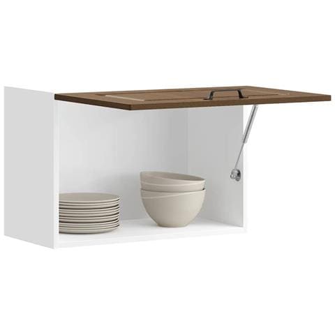 Pensile Da Cucina Kalmar Rovere Marrone In Legno Multistrato - Foto 1