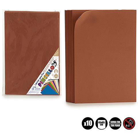 Gioco Di 10 Fogli In Gomma Eva 45x65 Cm. - Foto 1