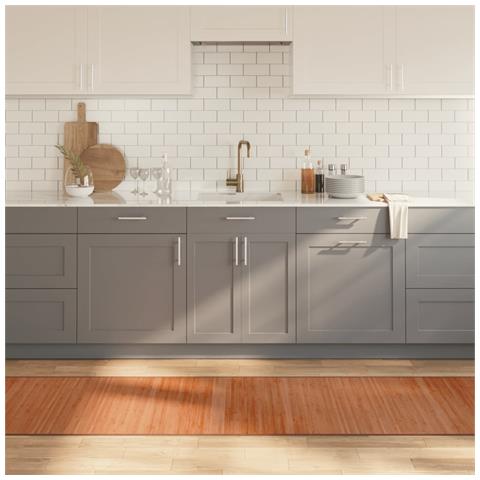 Tappeto Rettangolare Marrone 70x1000 Cm In Bambù - Foto 8