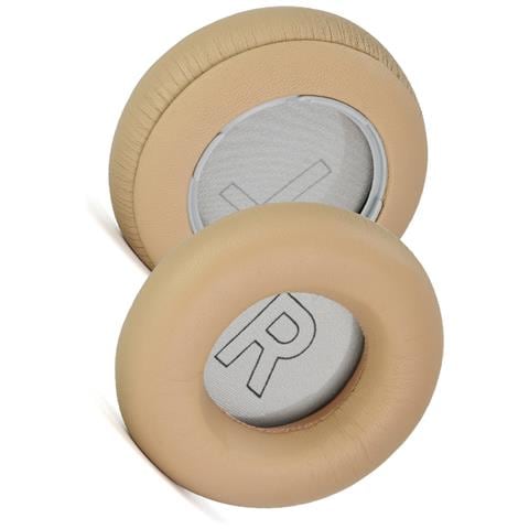 Cuscinetti In Pelle Di Agnello Dorata Per B&o Beoplay H9 3a Generazione - Confezione Da 2 - Foto 2