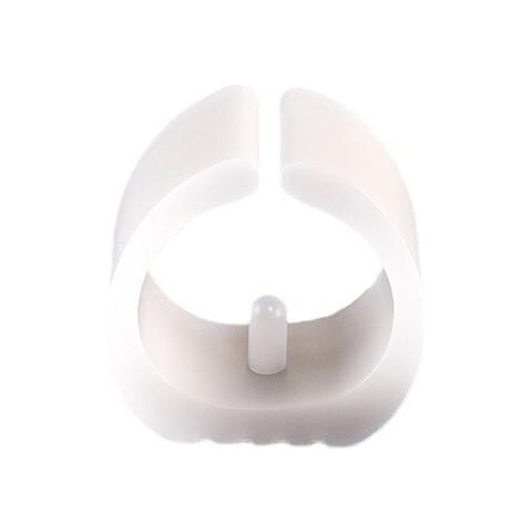 10 Pezzi Di Cuscinetti Per Gambe Di Mobili A Forma Di Arco White Xl - Foto 1