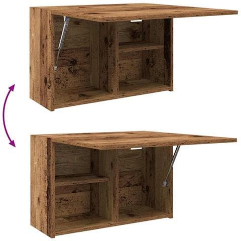 Mobile da Bagno Legno Antico 60x25x40 cm in Legno Multistrato - Foto 9