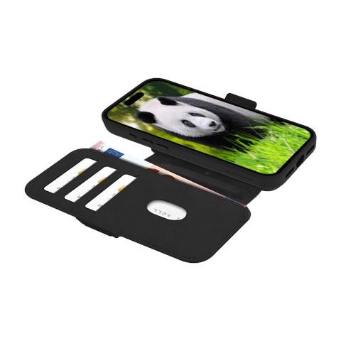 Lynge MS custodia per cellulare Custodia a libro Nero - Foto 6