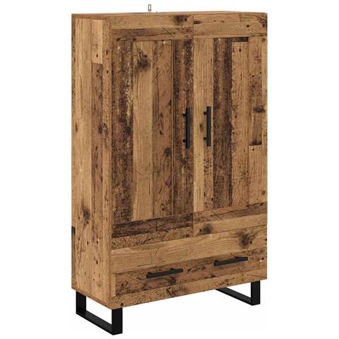 Credenza Legno vecchio 69,5 x 31 x 115 cm Legno multistrato - Foto 1