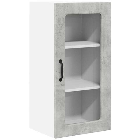 Mobile da cucina con lo scaffale Grigio cemento 40 x 31 x 80 cm - Foto 1