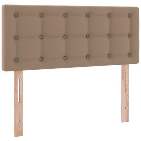 Letto con contenitore e LED Cappuccino 120 x 200 cm - Foto 9