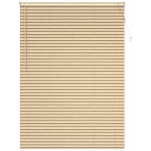 Tenda Veneziana Marrone Chiaro con Motivo 213 x 130 cm PVC - Foto 1