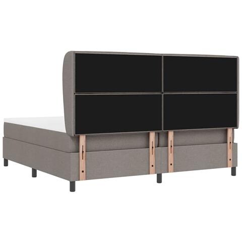 Letto a molle con materasso Talpa 200 x 200 cm Tessuto - Foto 9