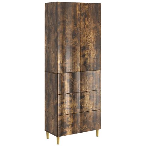 Set di armadi 2 pcs 66 x 34,5 x 90 cm Legno ingegnerizzato - Foto 1