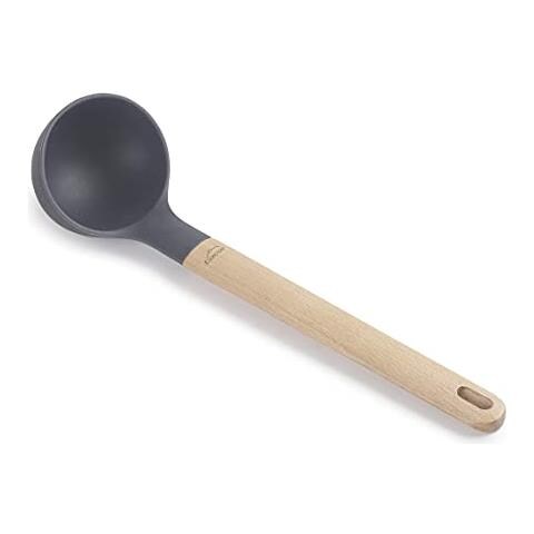68187 - Mestolo in silicone Unite, cucchiaio da portata, manico in legno di faggio - Foto 1