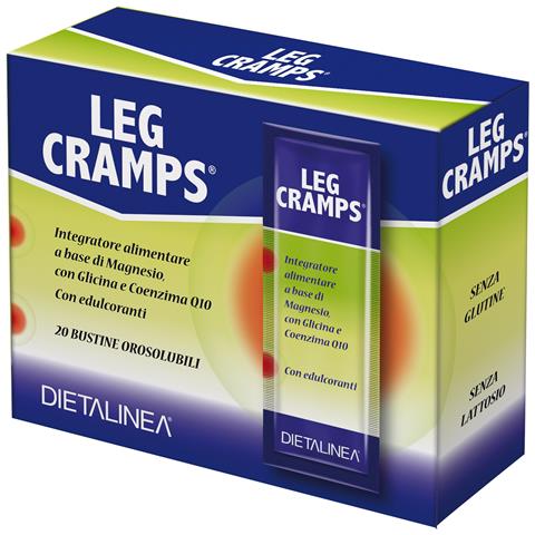 Leg Cramps 20 Bustine Orosulubili Dietalinea 25 g - Foto 1