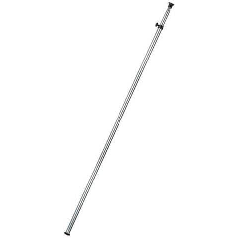 Asta telescopica nera per supporto fondali - Foto 1