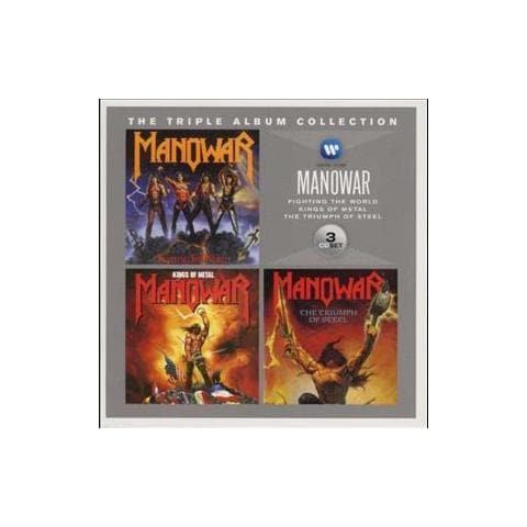 Cd Manowar - The Triple Album Collection - Foto 1