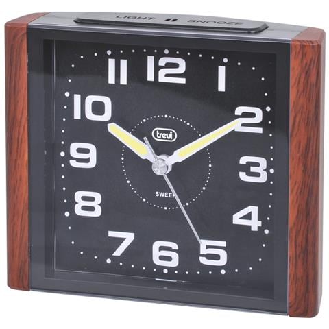 Orologio Al Quarzo Con Sveglia Sl 3095 V Legno - Foto 1