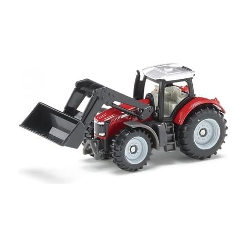 Trattore Massey Ferguson con Caricatore Anteriore Scala 1:72 - Foto 4